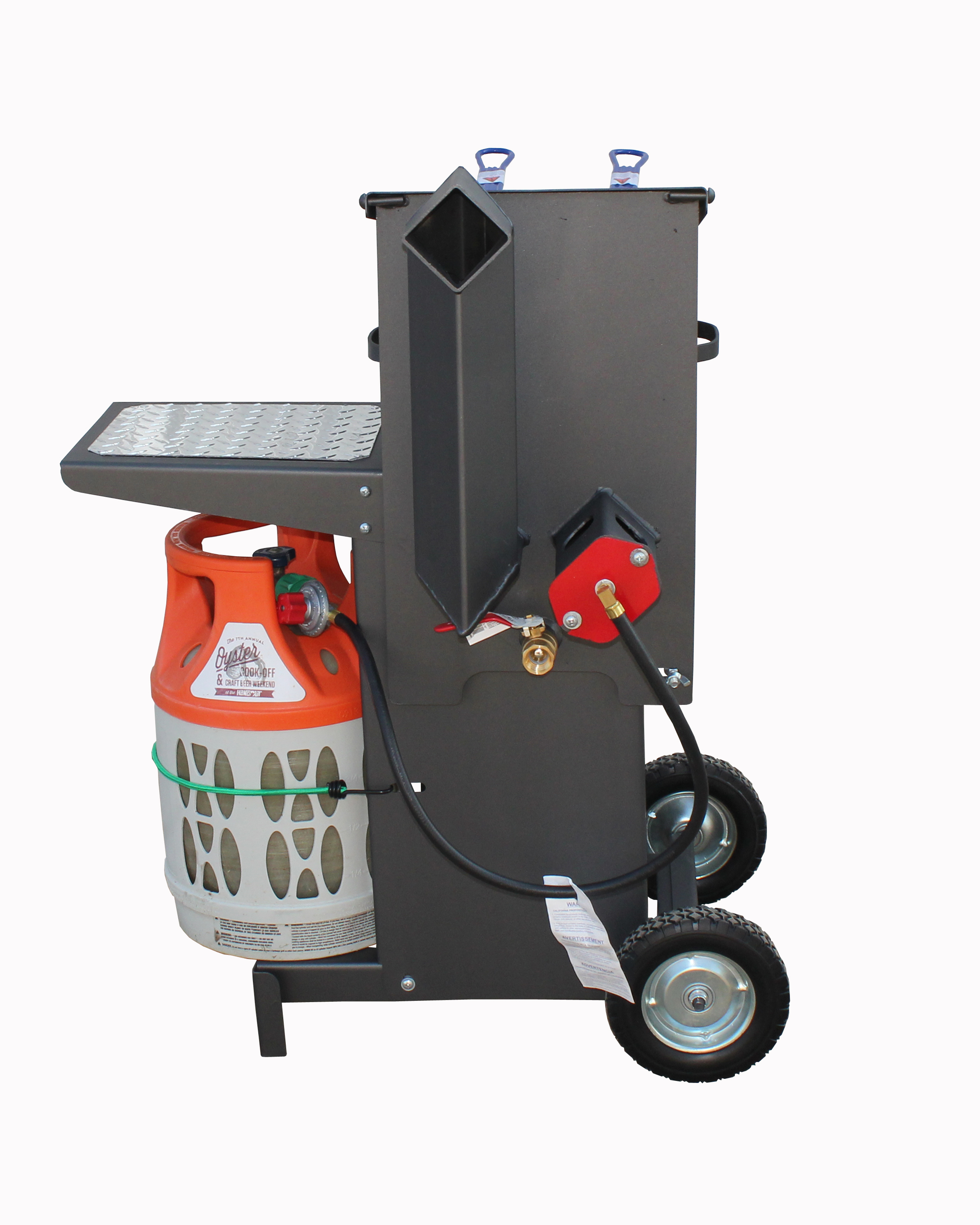 Cajun Fryer 6 Gallon Propane Gas Deep Fryer With Stand And 2 Baskets