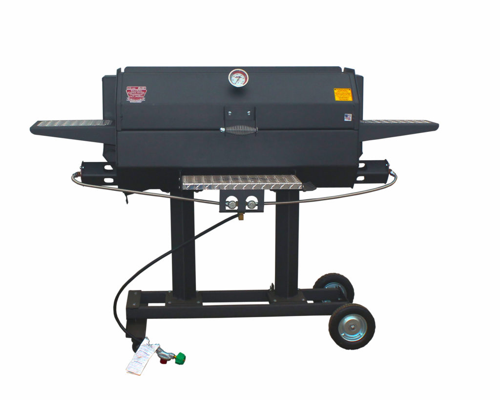 SCG40C 40" Smokin' Cajun Charcoal Grill Cajun Fryer