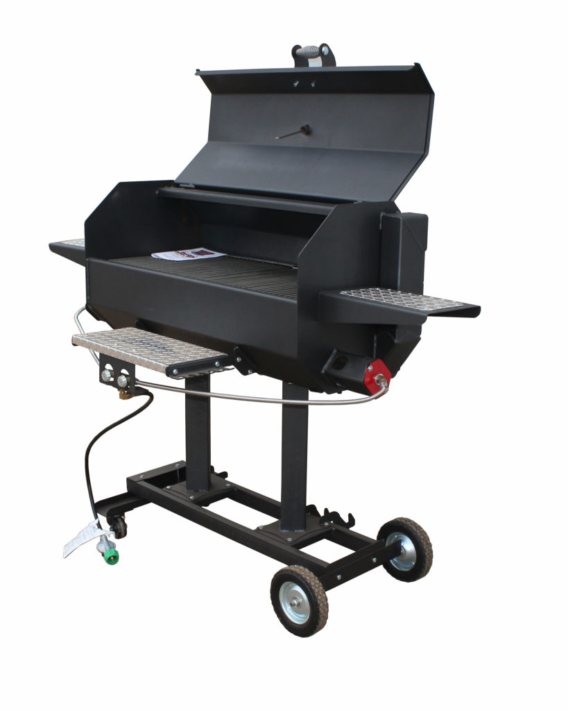 SCG40C 40" Smokin' Cajun Charcoal Grill Cajun Fryer